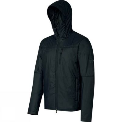 Chaquetas Mammut Runbold IN Hooded Hombre Negras - Chile ZCB926318